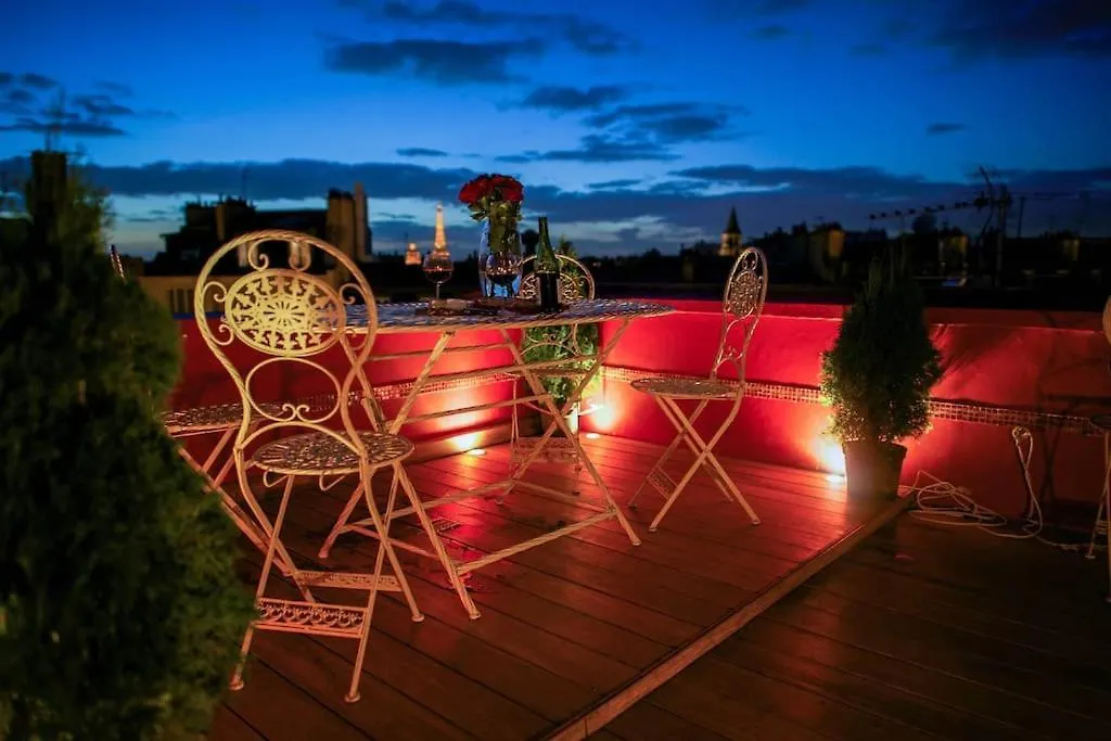 Daire Amazing Rooftop Odeon Luxembourg Paris
